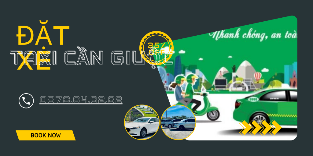 Đặt xe taxi cần giuộc