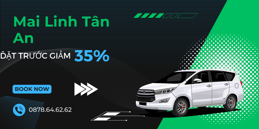 đặt xe taxi Tân An